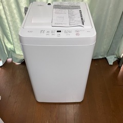 24年製 RORO 全自動電気洗濯機 4.5kg YWM-T45LW　