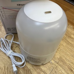 通電確認済　ウルリ　超音波加湿器　アロマライト　の画像