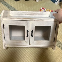 アンティークの手作り棚