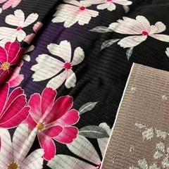 【5/21処分】浴衣&帯&小物セットの画像