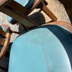 ダイニングチェア   4脚  回転式の画像