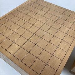 M0014 将棋盤 足付 木製 2台セット 傷汚れあり 付属品なし 現状品の画像