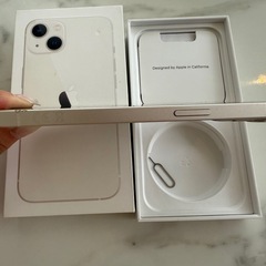【美品】Iphone 13 256GB 海外Appleストア購入 シャッター音なし　バッテリー84%の画像