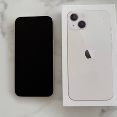 【美品】Iphone 13 256GB 海外Appleストア購入 シャッター音なし　バッテリー84%の画像