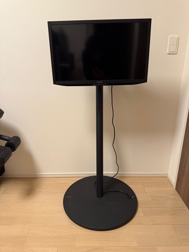 美品】EQUALS イコールズ テレビ台 自立型 超低床キャスター付き