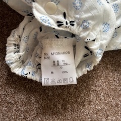 西松屋　甚平　ロンパース　70cmの画像