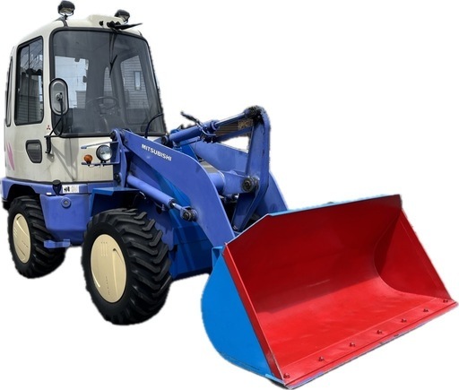 旭川発 三菱 WS210II ホイルローダー ミニ ショベル タイヤショベル