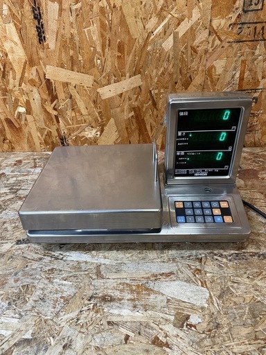 C(7223) 業務用 電気抵抗線式はかり イシダ WP-2153 両面 表示 デジタル 電子 はかり スケール 計量 計測 飲食店 店舗用