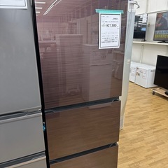 【ドリーム川西店御来店限定】ハイセンス　冷蔵庫　HR-G2801BR  2019年製／クリーニング済み 【2002211255601910】の画像