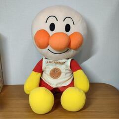 美品☆アンパンマンぬいぐるみと補助便座の画像