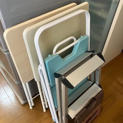 脚立　踏み台他　差し上げます
