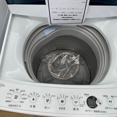 【ドリーム川西店御来店限定】ハイアール　5.5kg洗濯機　JW-C55D 2019年製／クリーニング済み 【2002146255601968】の画像
