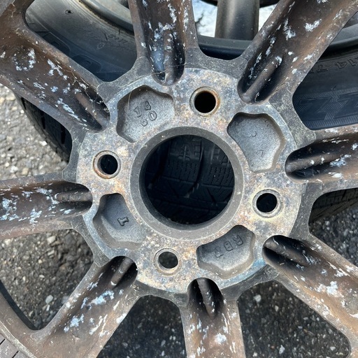 ワタナベ 8スポーク ホイール 14インチ 6J（4本）