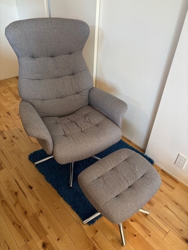 パーソナルチェア　オットマン付き