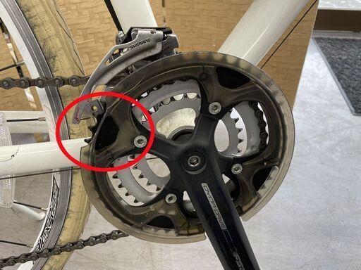 LOUIS GARNEAU CHASSE 420mm クロスバイク 700×28C 8×3 ホワイト