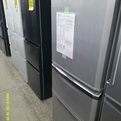 ID:60625587　冷蔵庫　３ドア　370L　三菱　2011