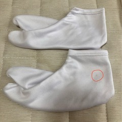 七五三　3歳用　白色 地下足袋 約14.5cmの画像
