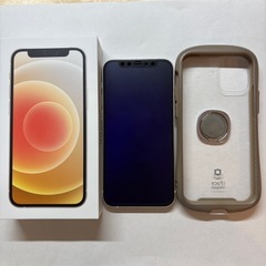 【美品】iPhone 12 mini 128GB ホワイト SI...