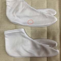 七五三　3歳用　白色 地下足袋 約14.5cmの画像
