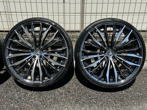 【格安】WEDS クレンツェ フェルゼン 22インチ 9J+35 4本通し 格安】WEDS クレンツェ フェルゼン 22インチ 9J+35 4本通し