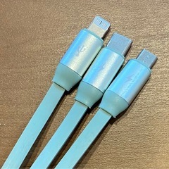 3in1充電ケーブル【マイクロUSB／タイプC】の画像