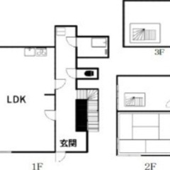 🔴初期費用0円  即入居可  大きな1軒家 横浜市港南区戸建４LDK！　駐車可、事務所可、ペット複数可、シェアハウス可、民泊OK、DIYOK、生活保護可、外国人OK　　　　　　　　　　　 - 不動産