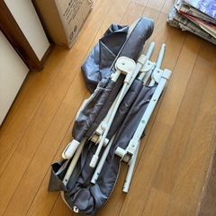 カトージ ポータブルベッドガード グレー SG 63166の画像