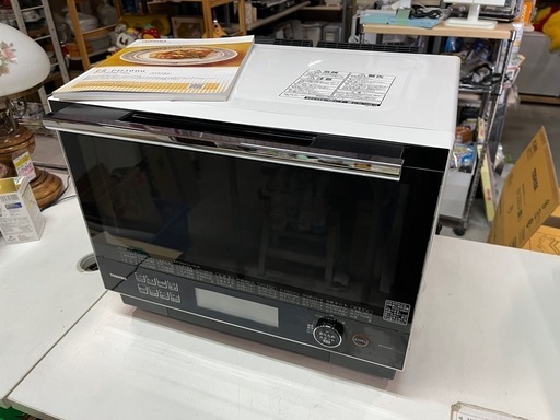 TOSHIBA 過熱水蒸気 オーブンレンジ 石窯ドーム 電子レンジ ER