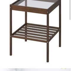 ikea nesnaネスナサイドテーブルの画像
