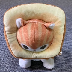 【新品・タグ付き】mofusand ★ パンにゃん BIGぬいぐるみ　人気の画像