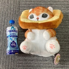 【新品・タグ付き】mofusand ★ パンにゃん BIGぬいぐるみ　人気の画像