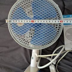 無料　IZUMI クリップ扇風機　中古の画像