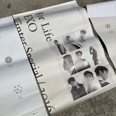 EXO ポスター3枚セット　韓国　アイドル　現状品の画像
