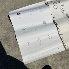 EXO ポスター3枚セット　韓国　アイドル　現状品の画像