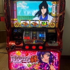 パチスロ実機　バジリスク絆　2015年　朧パネル