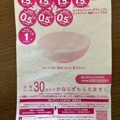 ヤマザキ春のパン祭り 8.5点分シール