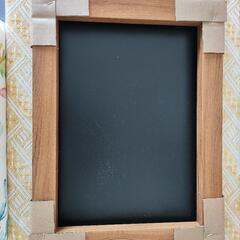 木製フレーム付き装飾画の画像