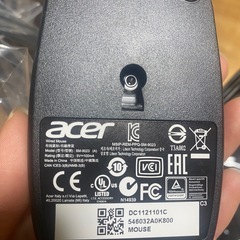 Acer スピーカー　マウス　マウスパッド　セットの画像