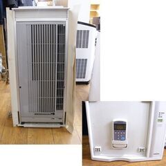 CORONA ウインドエアコン CW-1622R 2022年製 Relala 窓用エアコン 冷房専用タイプ 窓枠 リモコン付き 据付説明書付き ルームエアコン クーラー コロナ 札幌市 厚別区の画像