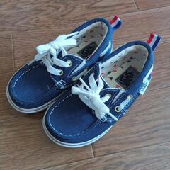 VANS　キッズスニーカー　17cm