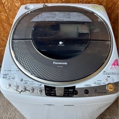 E0104   洗濯機　Panasonic パナソニック　9kg...