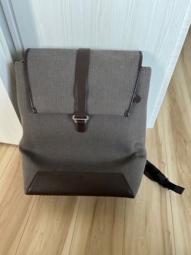 値下げ ダンヒル リュック バッグ バックパック 1893 ウーブン ハーネス メンズ ブラウン 24R3115HU236