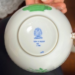 Herend ヘレンド　清の花籠　ティーカップ・ソーサーセット（未使用）の画像