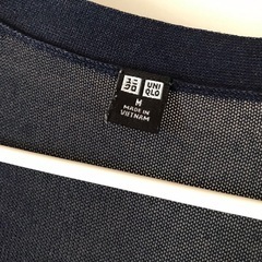 UNIQLO薄手カーディガン4枚セット　シアー　Vネック　夏の画像