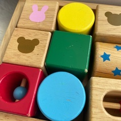 ミキハウス　積み木　知育玩具の画像