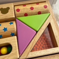 ミキハウス　積み木　知育玩具の画像