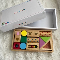 ミキハウス　積み木　知育玩具