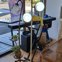 オーム電機 フロアスタンド 照明器具 TF-YN30BW-W 0...
