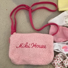 ミキハウスのポシェットのおまけ付き！メルちゃん　お弁当　洋服　おしゃれ　の画像