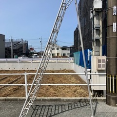 【福岡県筑後市にて引取り限定】HASEGAWA GSC-300T  グリーンステップA  オールアルミ三脚脚立の画像
